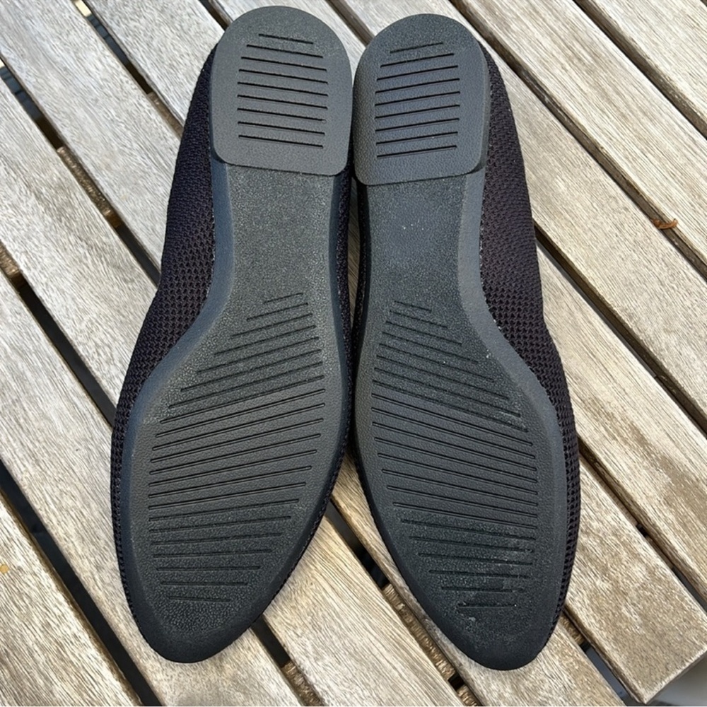 All Birds Black Treebreezer Pointed Toe Flats - Picture 4 of 6